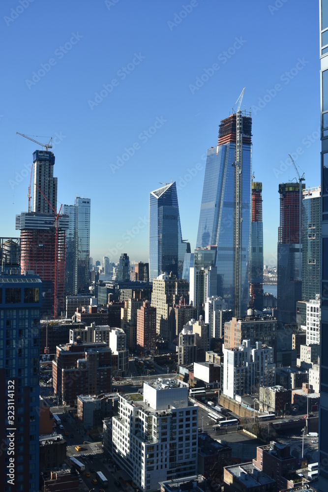 Fototapeta premium new york city skyline