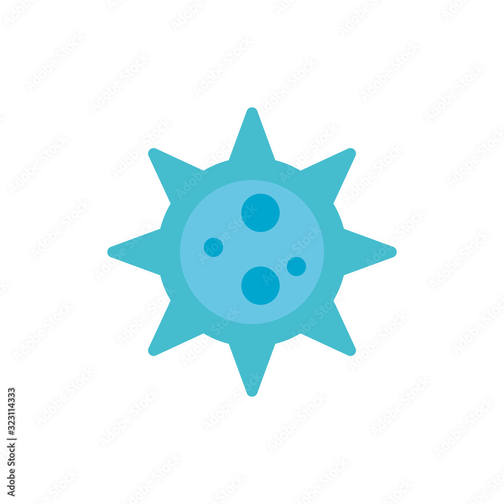 bacteria germ, flat style and colorful design bacteria germ, flat style and colorful design