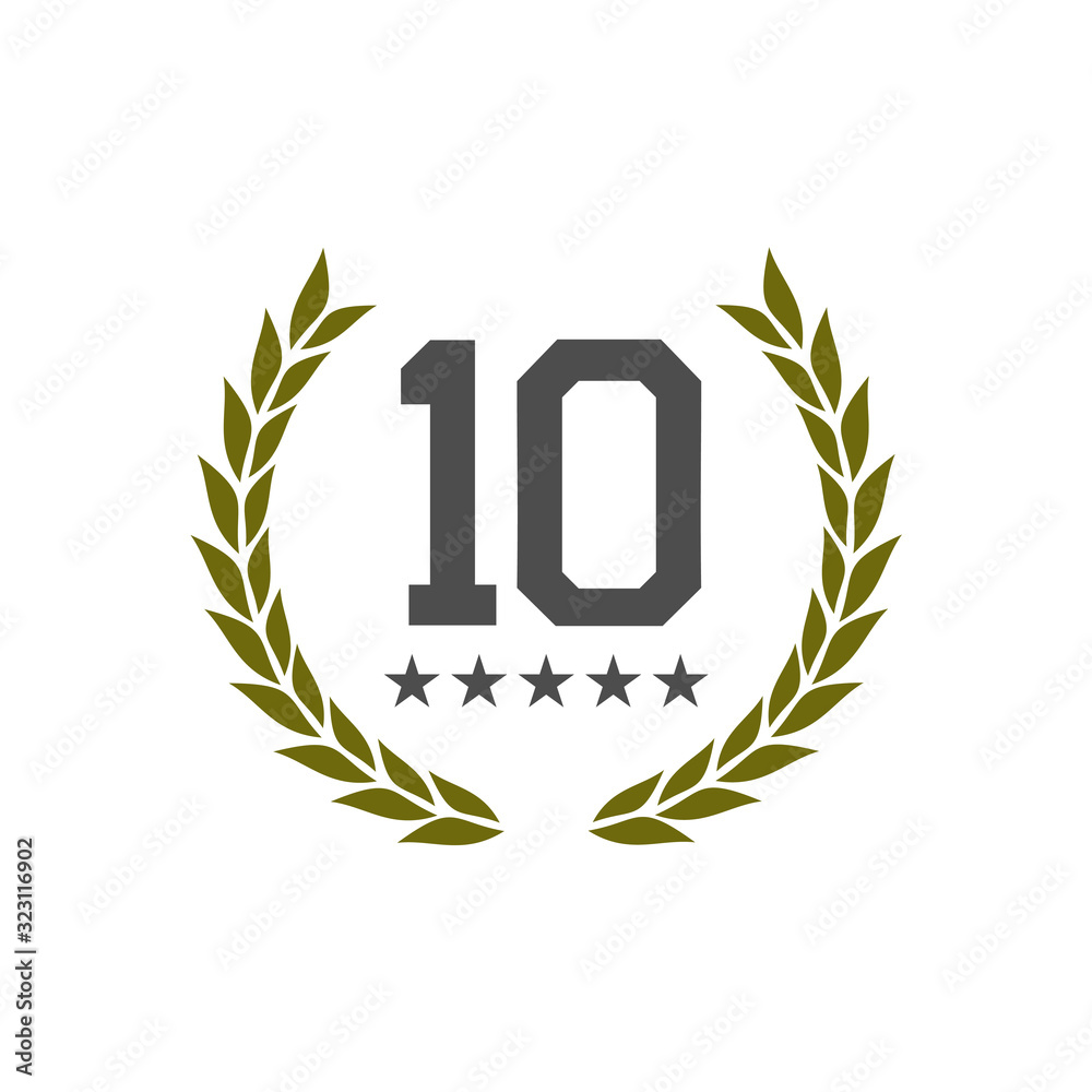Obraz premium 10 of rank in analysis
