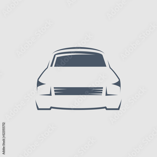 auto style car logo design concept