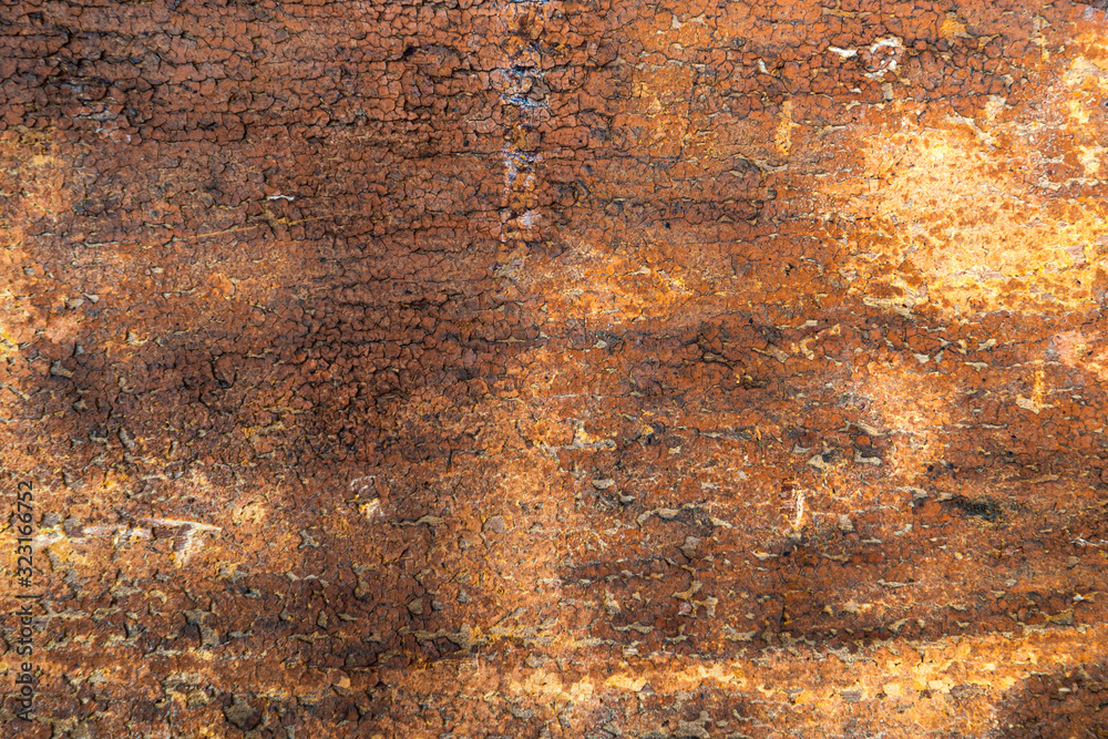 Naklejka premium An aged grung crack wood texture from aged house