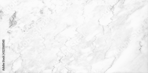Abstract white natural wide marble texture background High resolution or design art work,White stone floor pattern for backdrop or skin luxurious. © Praew stock