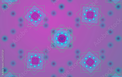Abstract geometric pattern. Mandala.