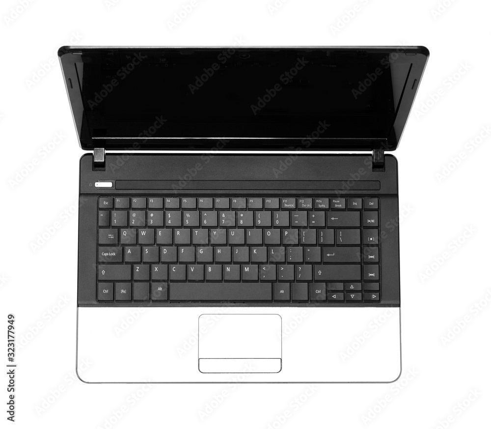 Computer laptop isolated on the background. Clipping path. Computer laptop isolated on the background. Clipping path.