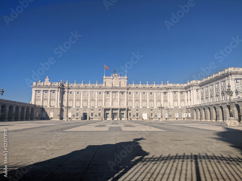 Royal Palace of Madrid official residence of the Spanish royal family , Spain