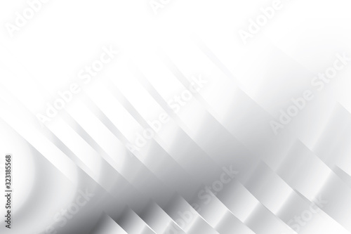 Abstract geometric white and gray color background. Vector, illustration.	