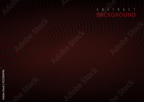 Abstract Line Pattern on Da...