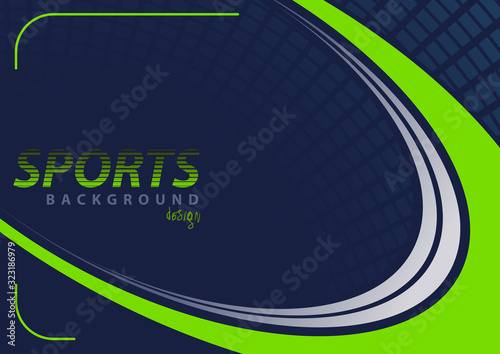 Abstract Background with Elliptical Shapes and Squared Pattern - Modern Geome...