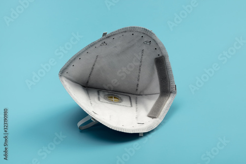 Anti virus mask with breathing valve.