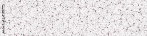 Abstract Low Polygon Mesh Generative Art background illustration