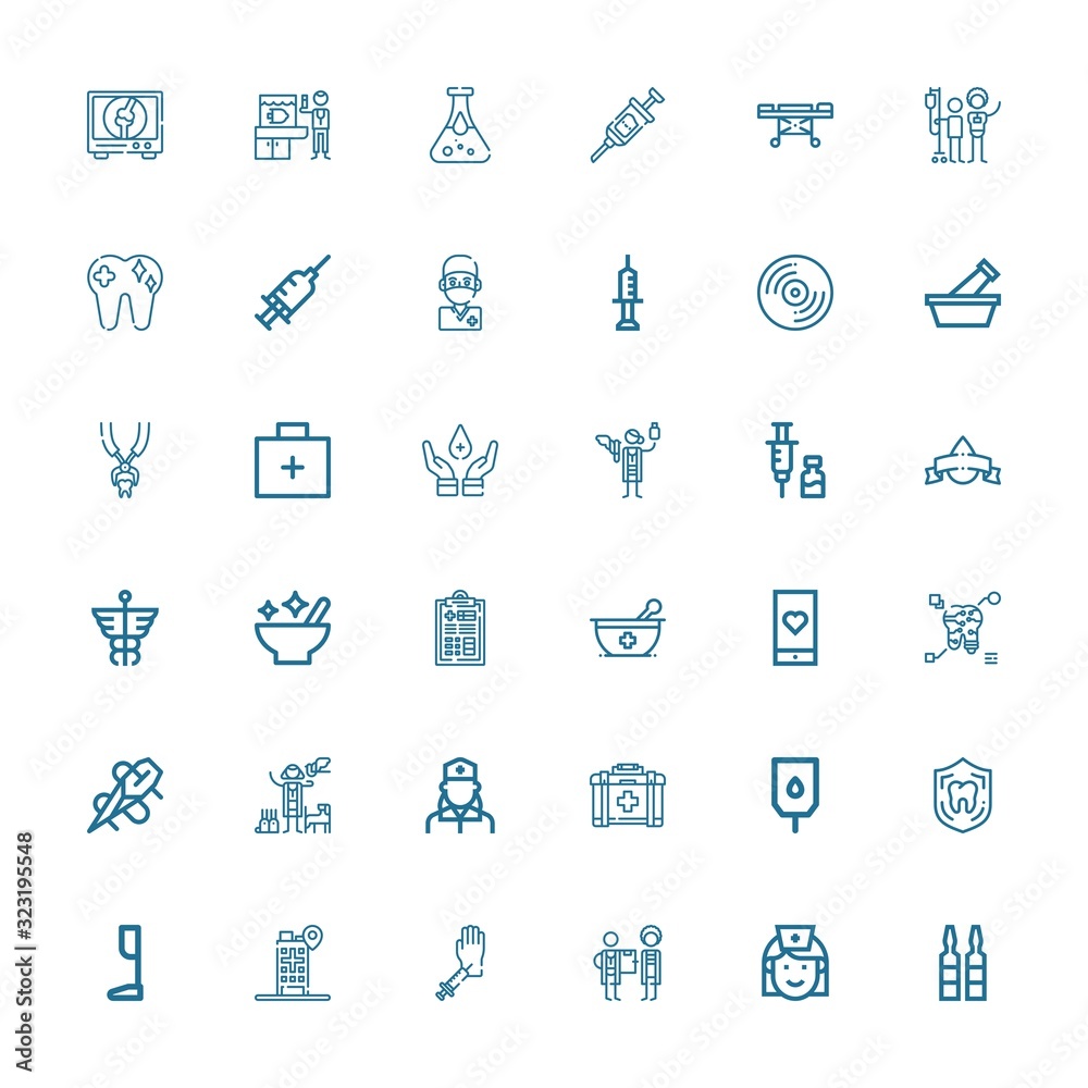 Editable 36 clinic icons for web and mobile Editable 36 clinic icons for web and mobile