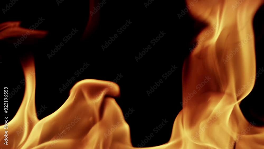 Animation of the movement of a flame fire isolated on a black background HD 1920x1080 Animation of the movement of a flame fire isolated on a black background HD 1920x1080