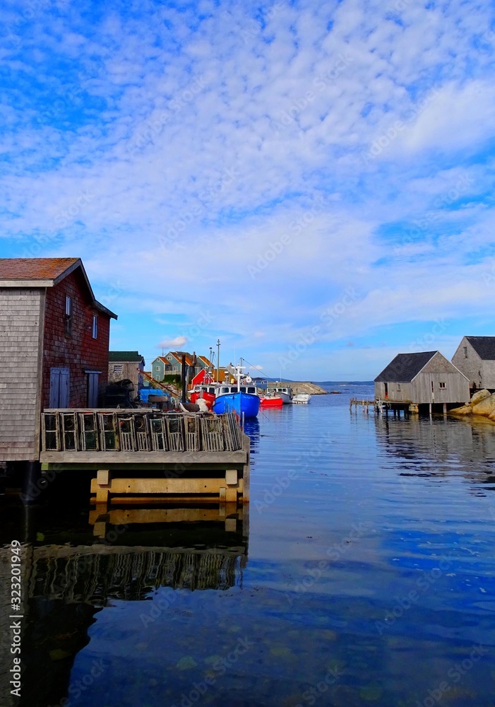 North America, Canada, Province of Nova Scotia, Peggy's Cove Harbor City North America, Canada, Province of Nova Scotia, Peggy's Cove Harbor City