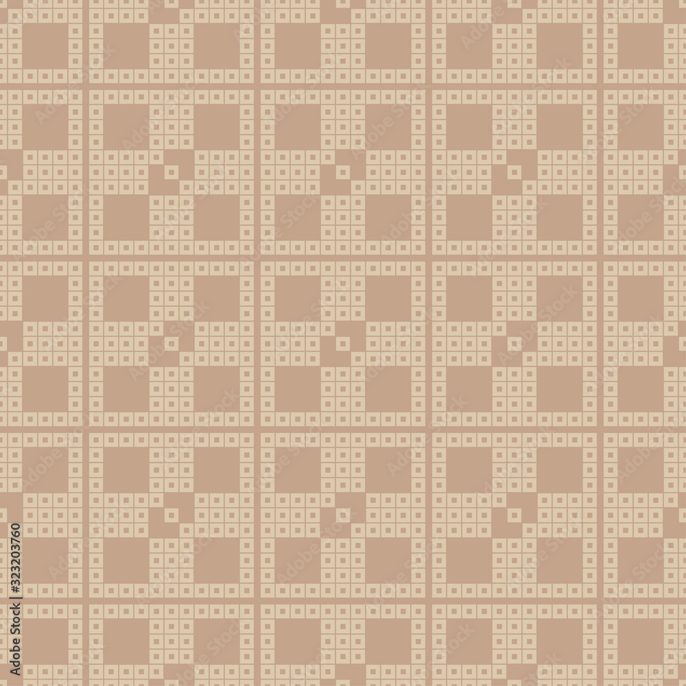 Pixels. Seamless knitted pattern. Norwegian drawing. A warm sweater. Vector illustration for web design or print. Pixels. Seamless knitted pattern. Norwegian drawing. A warm sweater. Vector illustration for web design or print.