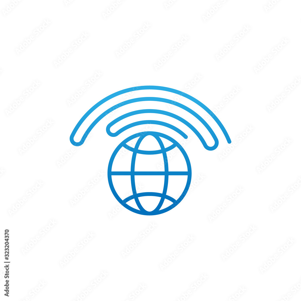 WiFi icon vector design illustration. WiFi vector flat icon symbol for website, mobile, logo, graphic elements, app, UI. WiFi icon vector design illustration. WiFi vector flat icon symbol for website, mobile, logo, graphic elements, app, UI.