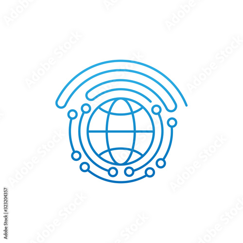 WiFi icon vector design illustration. WiFi vector flat icon symbol for website, mobile, logo, graphic elements, app, UI.