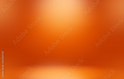 Abstract orange gradient luxury soft background white light, layout design, web template, radial effect blurred, used for background wallpaper studio empty room and display you.