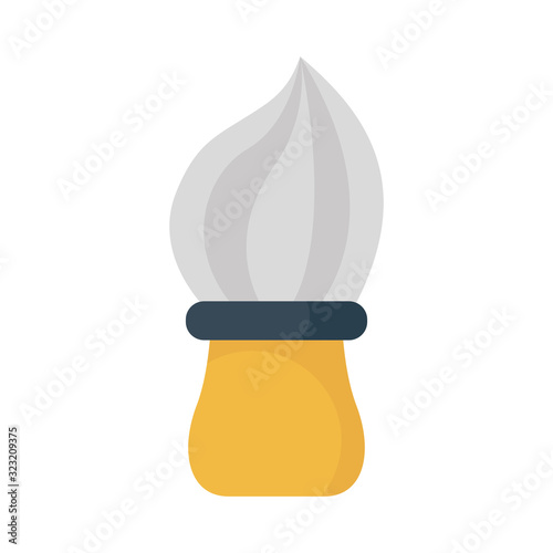 brush of barber shop icon