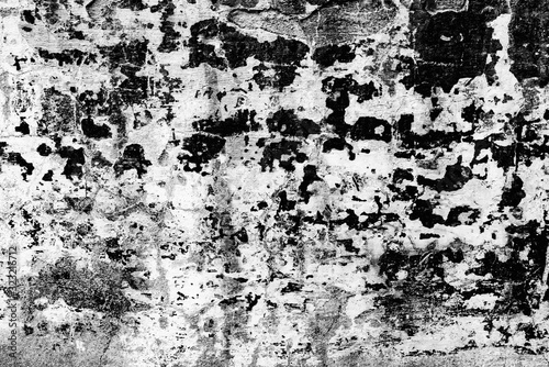 Wallpaper Mural Texture of a concrete wall with cracks and scratches which can be used as a background Torontodigital.ca