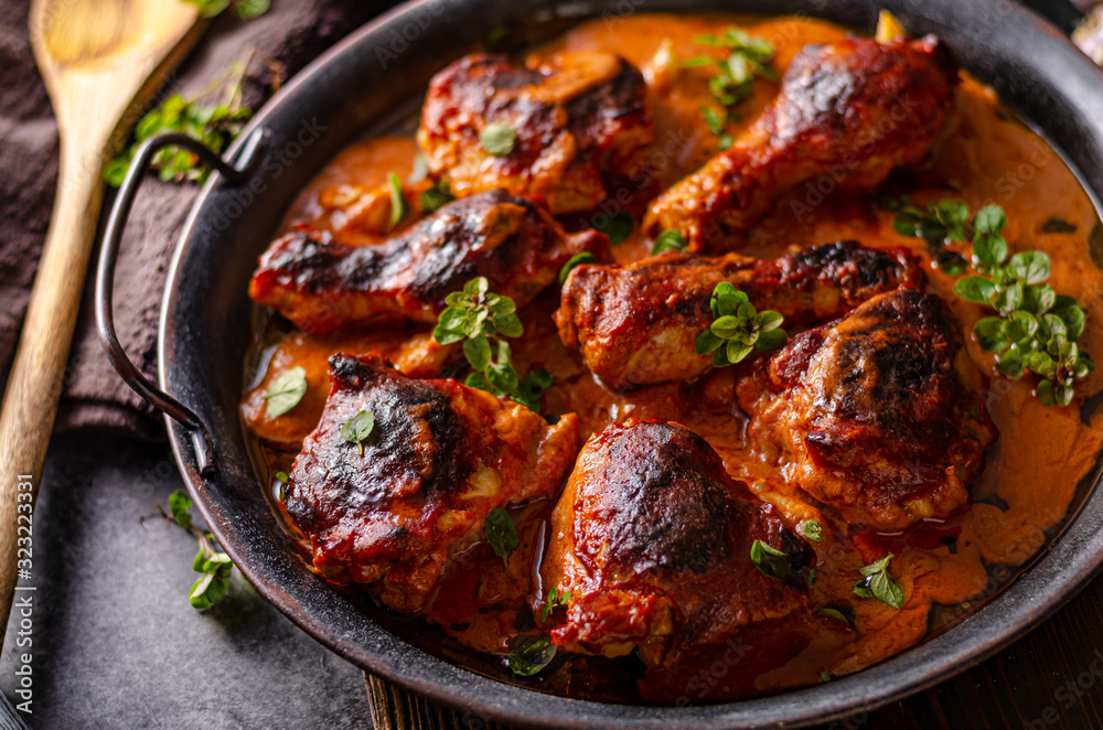 Hot and spicy tikka chicken Hot and spicy tikka chicken