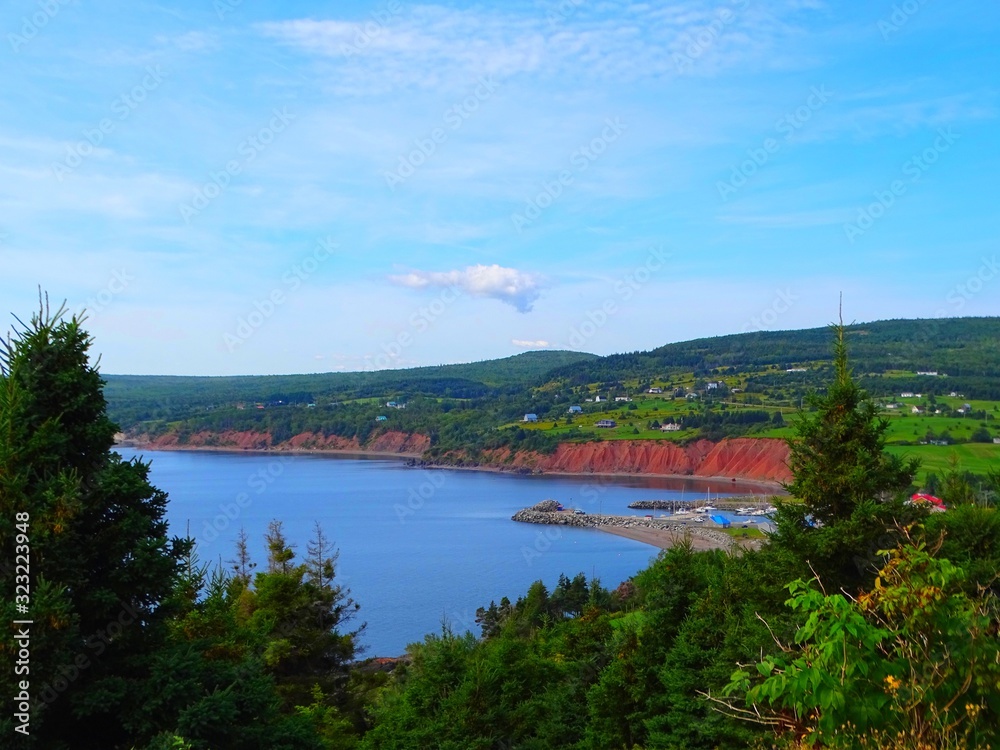 North America, Canada, Province of Nova Scotia, Cape George Lighthouse