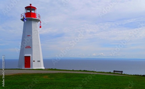 North America, Canada, Province of Nova Scotia, Cape George Lighthouse