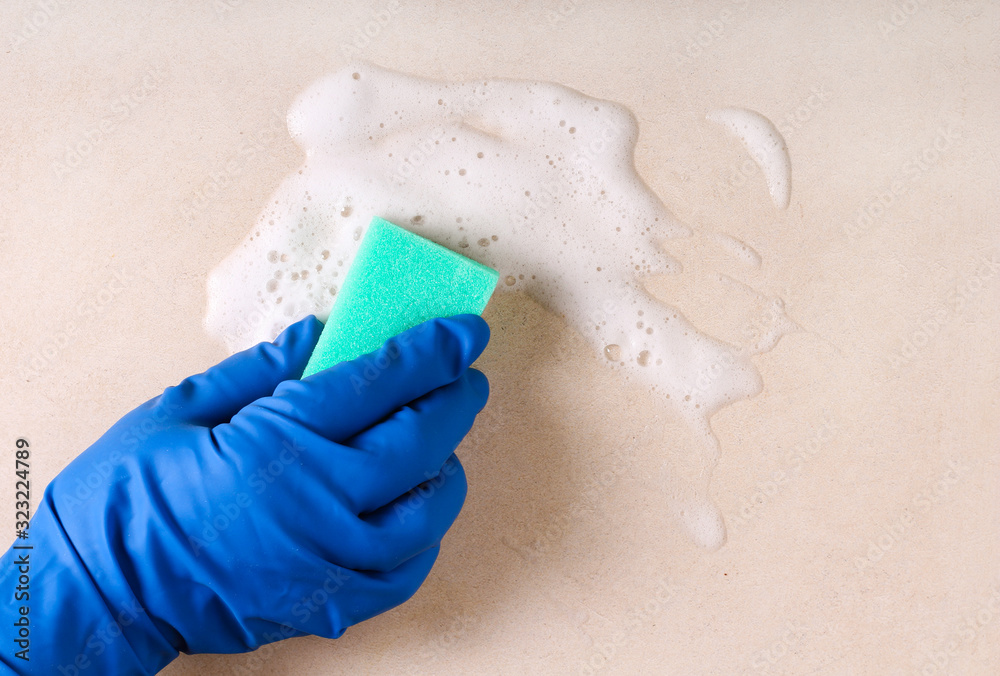 Cleaning the surface Cleaning the surface