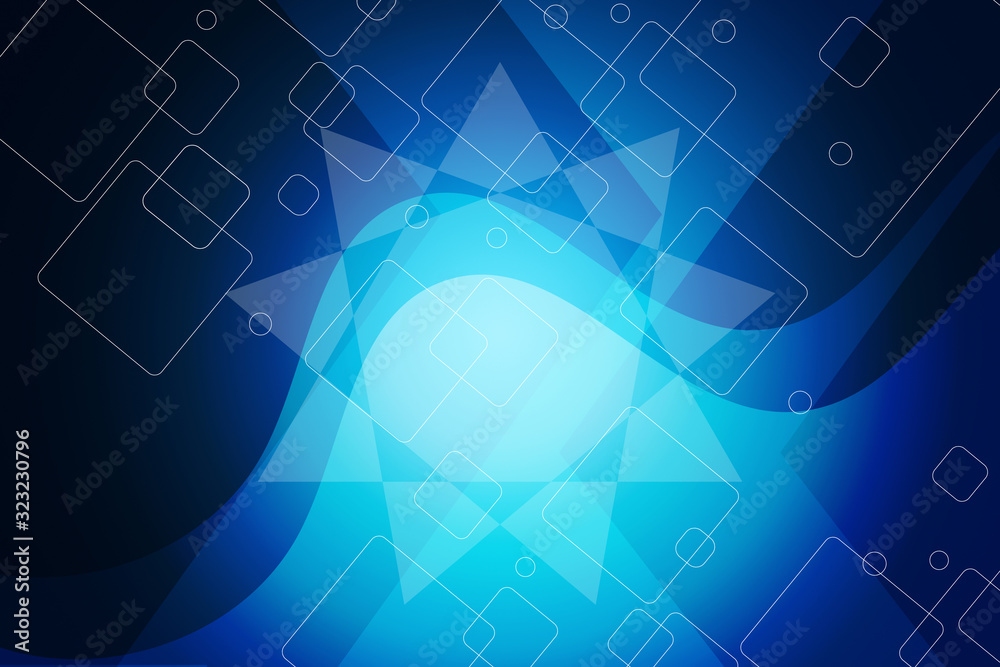Obraz premium abstract, blue, design, light, wallpaper, illustration, digital, pattern, wave, texture, technology, graphic, curve, backdrop, art, line, color, futuristic, motion, backgrounds, dot, space, lines, art