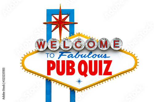 Pub quiz on Fabulous Las Vegas sign