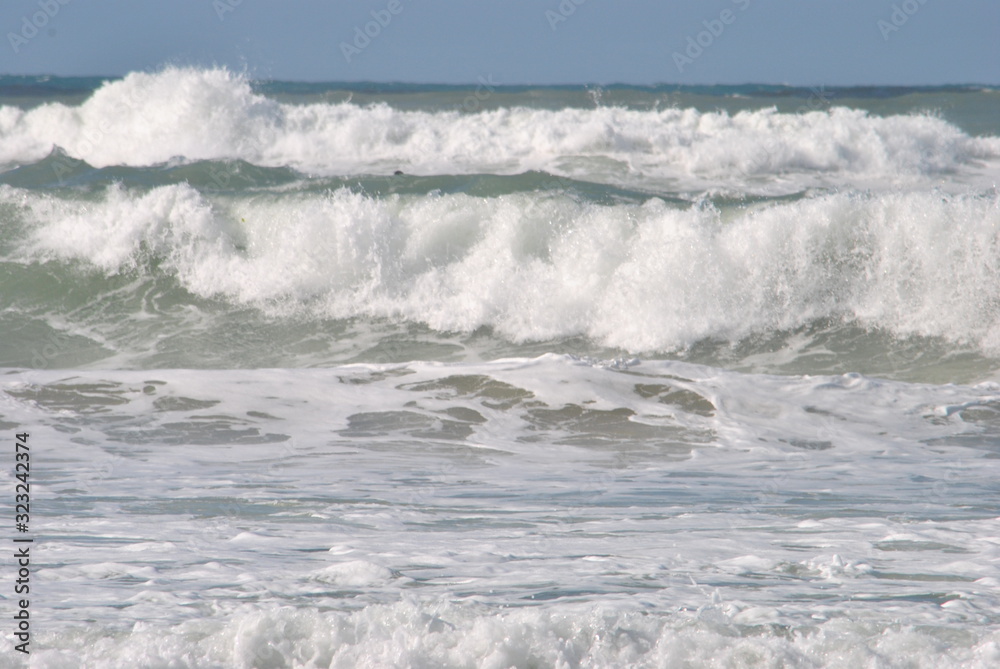 Sea Storm and crashing waves Mediterranean Sea Sea Storm and crashing waves Mediterranean Sea