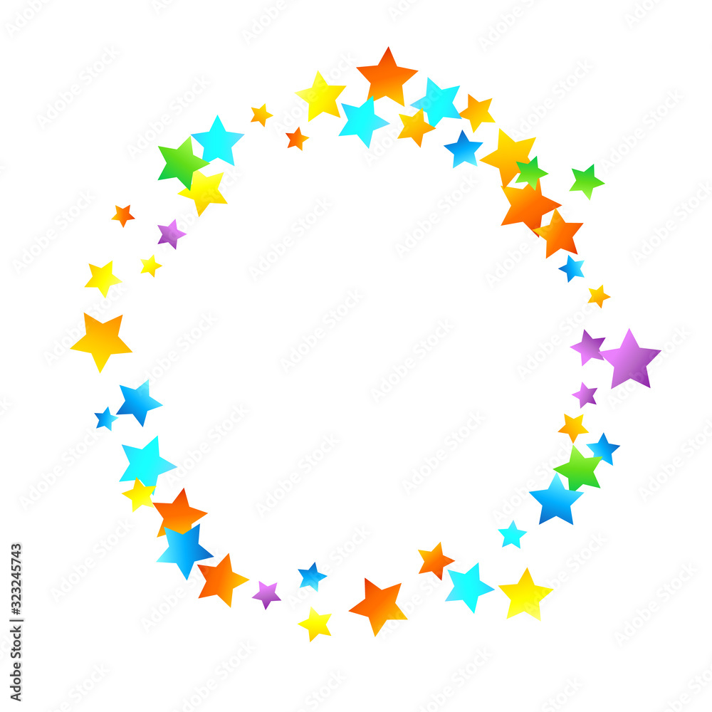 Rainbow Festive Confetti. Carnival Star Falling. Rainbow Festive Confetti. Carnival Star Falling.