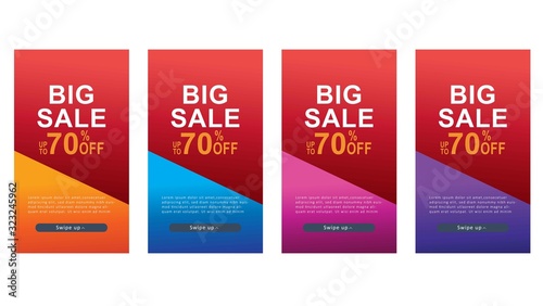 modern background design for big sale banners  sale banner template  background banners  modern vector design  creative concept  easy to edit and customize