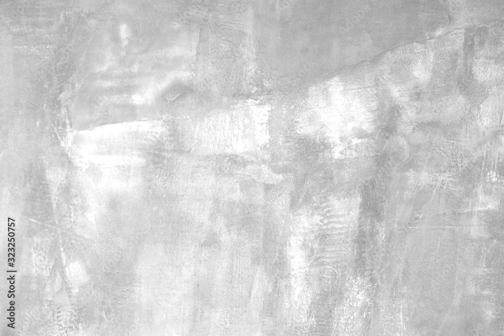 Raw old cement or concrete or plaster wall with stains for background and texture.
