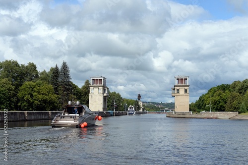 View of gateway 3 of the Moscow Canal photo