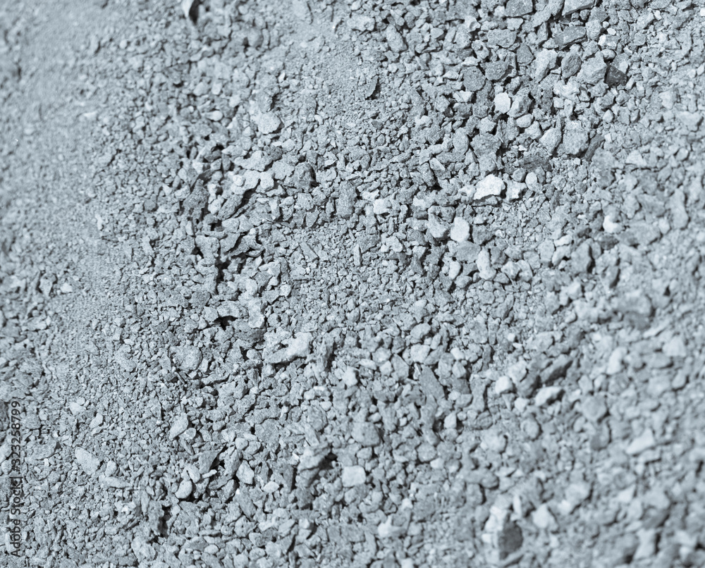 Sand with gravel as a building material. Sand with gravel as a building material.