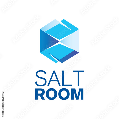 vector logo of the salt room, recreation room