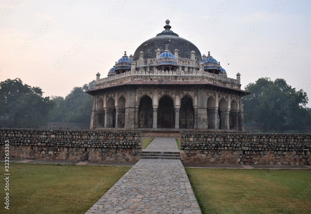 Front of Humayun Tomb New Delhi