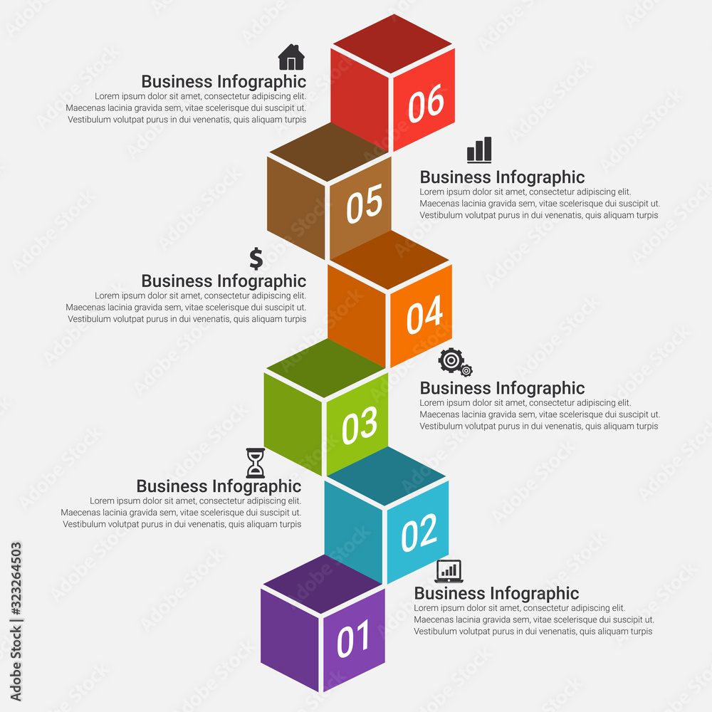 Template Timeline Infographic banner, diagram, web design, area chart