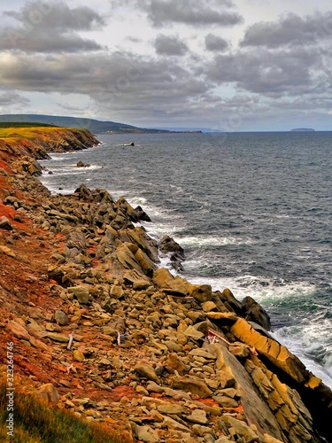 North America, Canada, Province of Nova Scotia, Cape Breton, scenic cabot trail photo