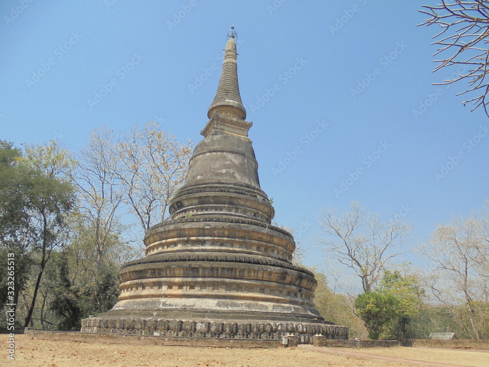 Large ancient pagoda Large ancient pagoda
