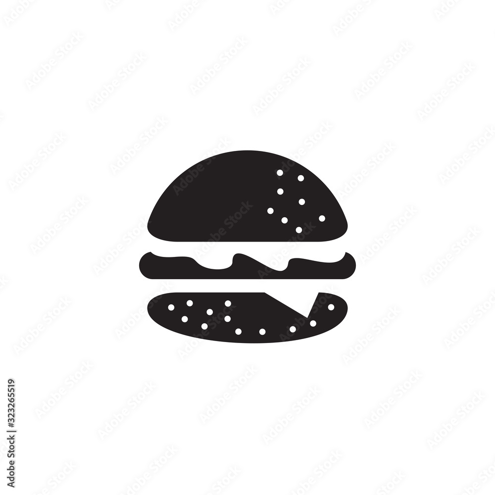 Burger restaurant logo design vector template Burger restaurant logo design vector template