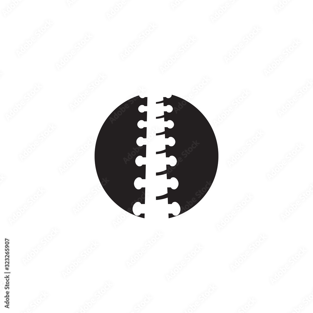 Chiropractic clinic logo design vector template Chiropractic clinic logo design vector template