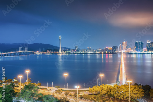 Night view of Macau