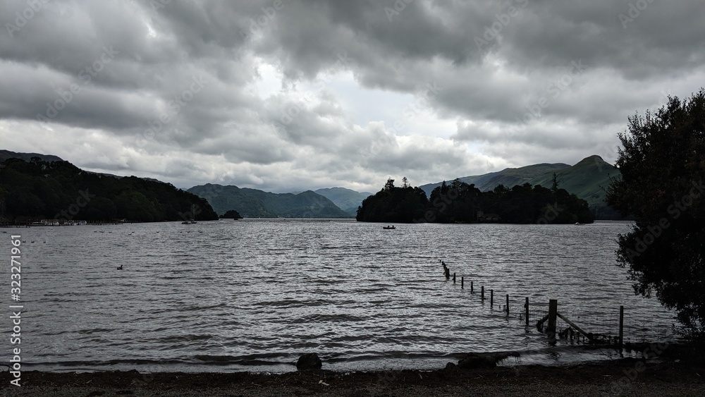 Lake District View, Mountains, Valley, Lake Lake District View, Mountains, Valley, Lake