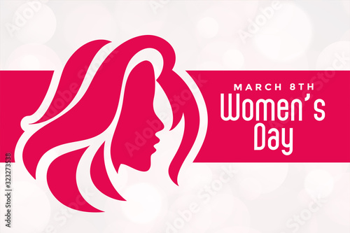 international happy womens day attractive background design