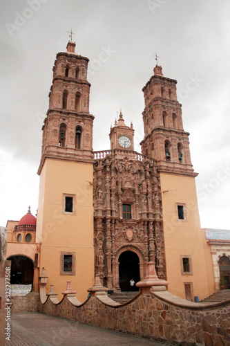 Obraz na płótnie Dolores hidalgo church Guanajuato Mexico Independen architecturece w salonie
