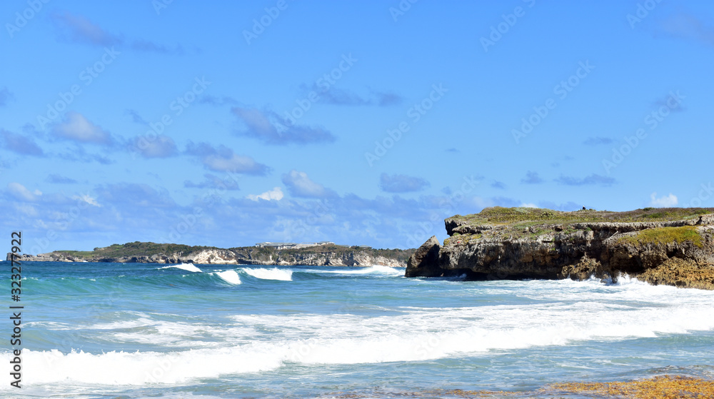 Fototapeta premium wild beach on the Atlantic coast