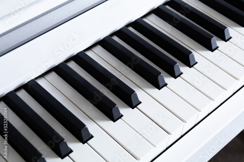 piano or organ keyboard