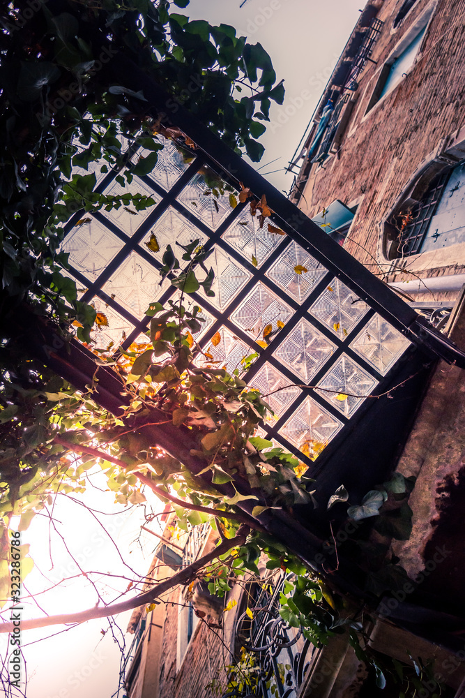 glass bridge in venice glass bridge in venice