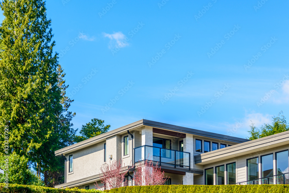 Fragment of the house or apartment building with nice window. Fragment of the house or apartment building with nice window.